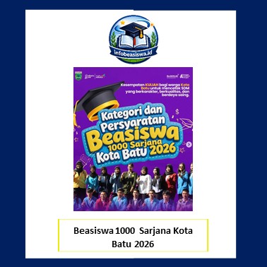 Beasiswa 1000 Sarjana Kota Batu 2026