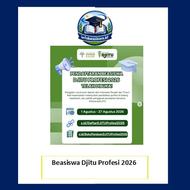 Beasiswa Djitu Profesi 2026